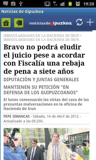 Noticias de Gipuzkoa截图2