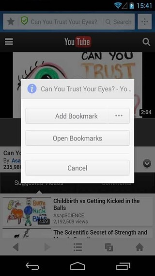 Private Bookmarks - UC Browser截图2