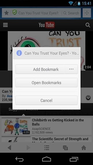 Private Bookmarks - UC Browser截图