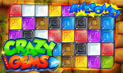 Crazy Gems – Match 3 Puzzle截图1