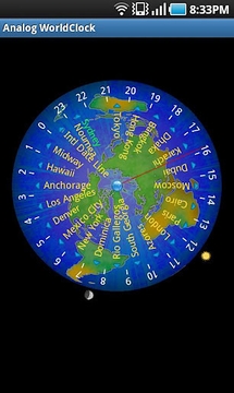 Analog World Clock截图