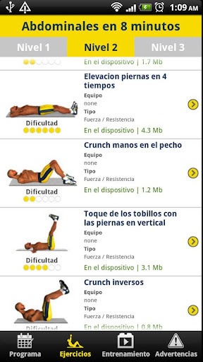 Abdominales en 8 minutos截图1