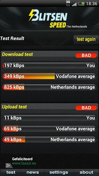 Blitsen Speedtest 3G/4G截图