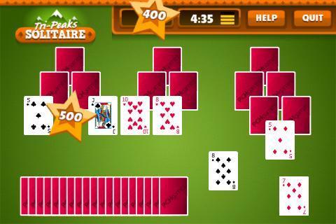 Tri Peaks Solitaire Free +截图2