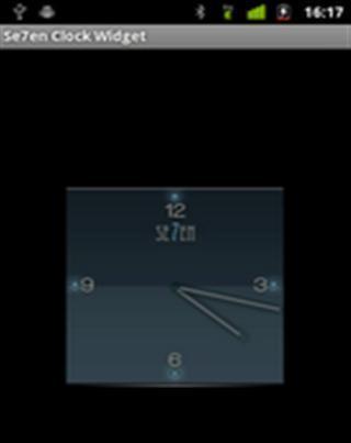 “7”时钟小部件截图1
