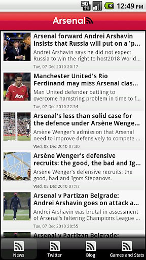 Arsenal: FanZone截图2