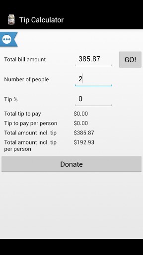 Tip Calculator - easy split!!!截图1