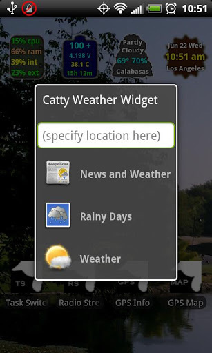 Catty Weather Widget截图3