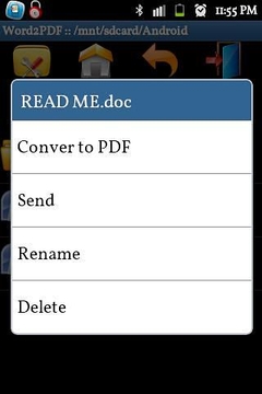 Word to PDF Converter截图