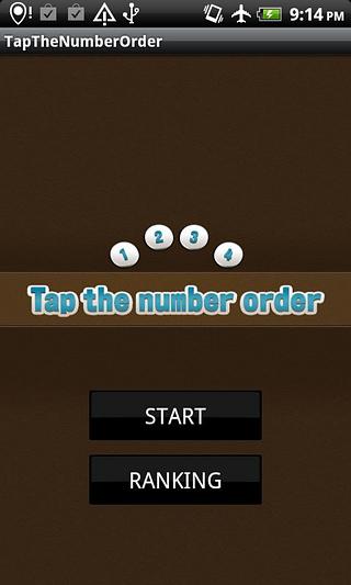 Tap The Number Order截图1