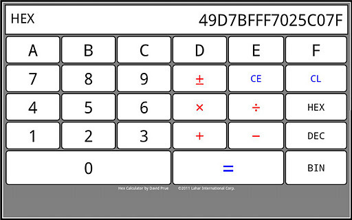 Hex Calculator截图1