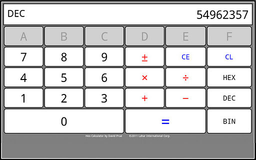 Hex Calculator截图2