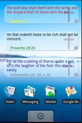 Bible Quote Widget Demo截图1