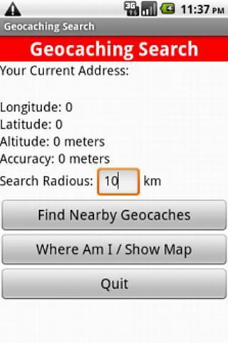 Geocaching Search截图1