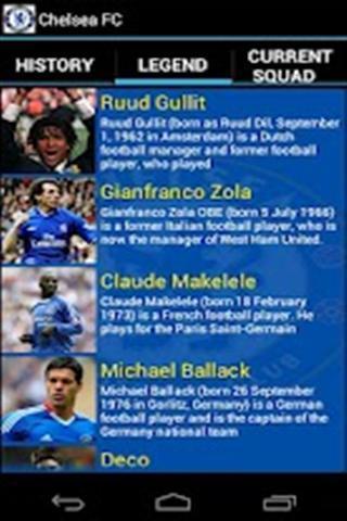 Chelsea FC (free)截图2