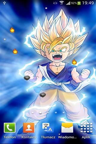 赛亚人壁纸 Super Saiyan Live Wallpaper截图2