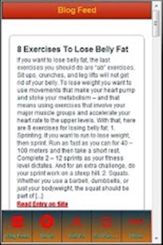 Lose Belly Fat Fast  2!截图2