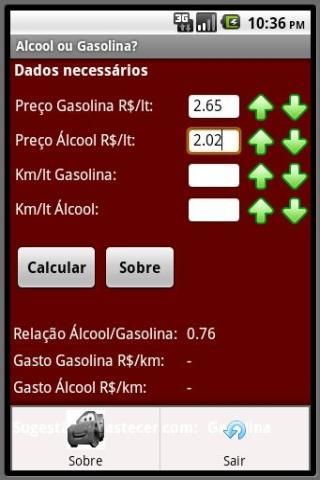 Alcool ou gasolina?截图3