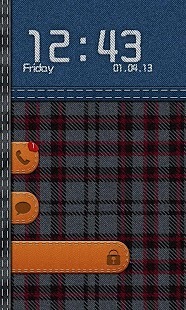 X-tDenim GO Locker Theme截图1