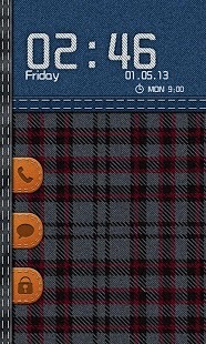 X-tDenim GO Locker Theme截图3