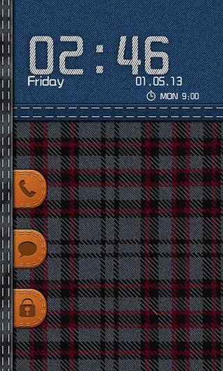 X-tDenim GO Locker Theme截图4