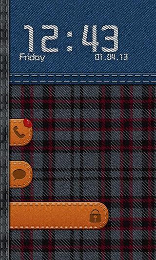 X-tDenim GO Locker Theme截图5