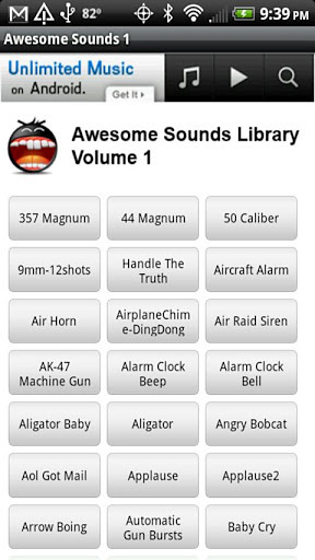 Awesome Sounds Library 1截图1