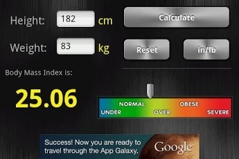 BMI計算器理想體重截图1