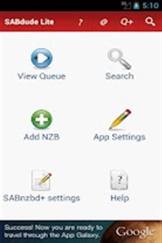 SABdude lite (SABnzbd+ client)截图5