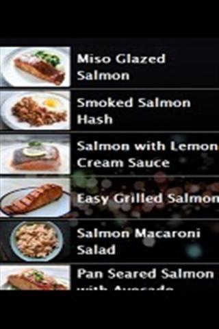 Salmon Recipes截图5