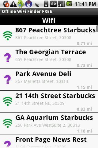 Offline WiFi Finder FREE截图4