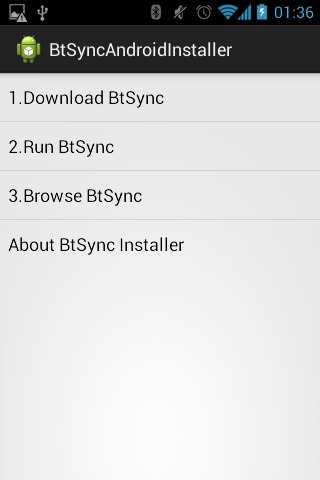 BtSync Installer截图1