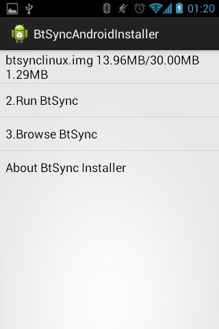 BtSync Installer截图2