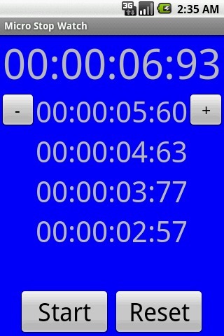 Micro Stop Watch截图1