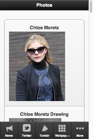 Chloe Moretz Fan App截图3