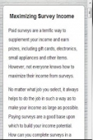 Make Money Fast With Surveys 截图3