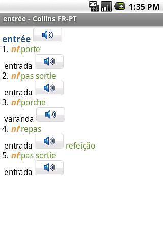 法国-葡萄牙迷你字典截图4