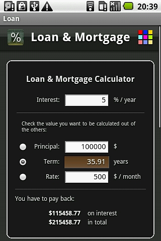 Loan &amp; Mortgage Free截图2