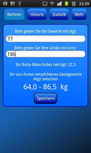 BMI指数计算器截图5