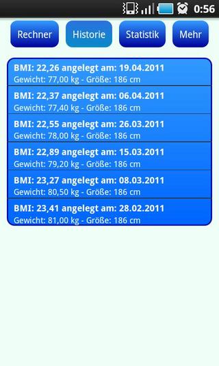 BMI指数计算器截图6