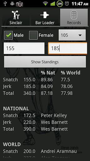 Weightlifting Calculator截图2