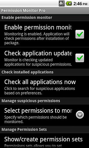 Permission Monitor Free截图1