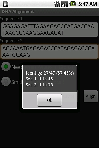 DNA Alignment截图1