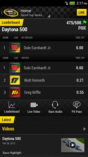 NASCAR Sprint Cup Mobile(sm)截图2