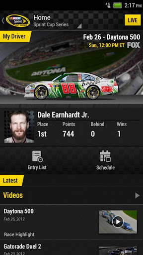 NASCAR Sprint Cup Mobile(sm)截图3