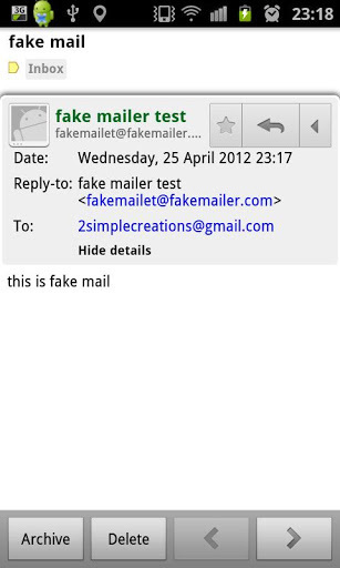 Fake Mailer截图3