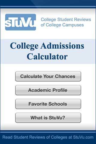 College Admissions Calculator截图1