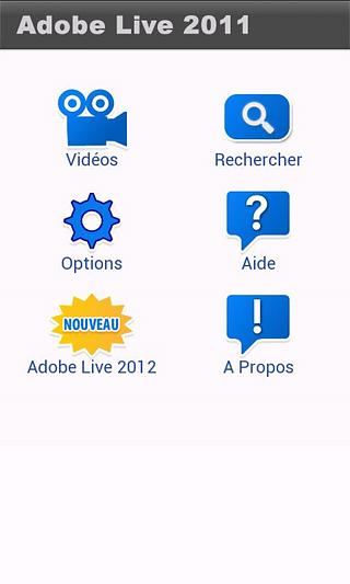 Adobe Live 2011 Vid&eacute;os截图1
