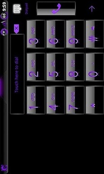 Go Contacts DeepPurple - Free截图