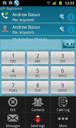 Calltopbx VoIP softphone截图1